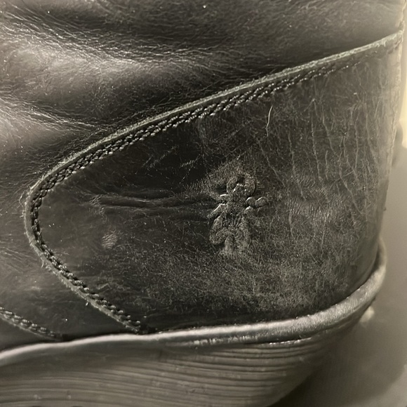 Fly London Ygot Lace Up Wedge Boot - Picture 2 of 8